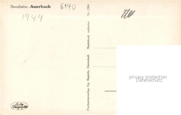 Auerbach Bergstrasse Schloss und Melibokus – Bild 2
