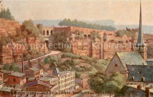 Kuenstlerkarte Oilette Luxembourg