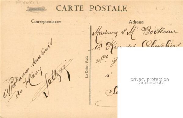 Dampfer Oceanliner ELD G.Forestier Le Havre – Bild 2