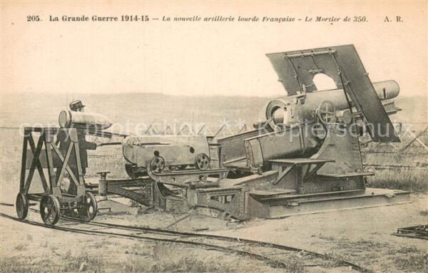 Militaria Geschuetze LA GRANDE GUERRE