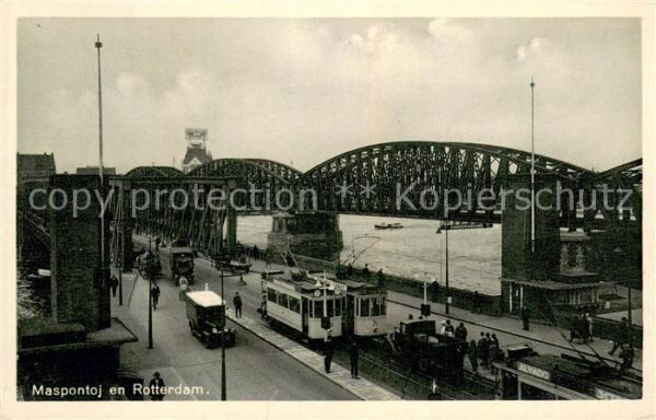 Strassenbahn Maspontoj en Rotterdam