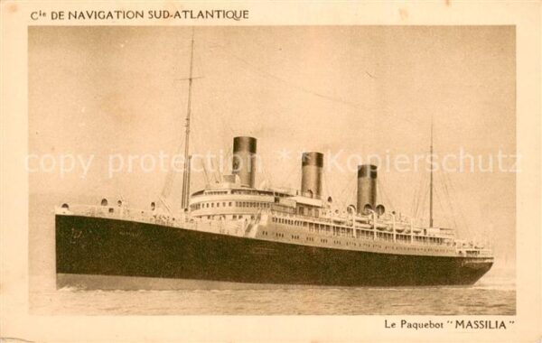 Dampfer Oceanliner MAssILIA
