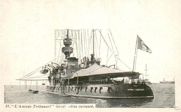 Marine L´Amiral Trehouart Garde coles cutrasse