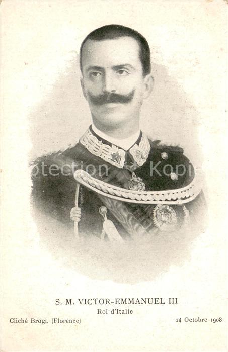 Adel Italien S.M. Victor Emmanuel III