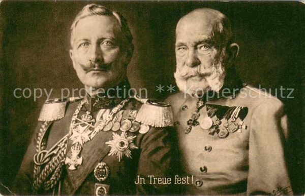 Wilhelm II In Treue fest