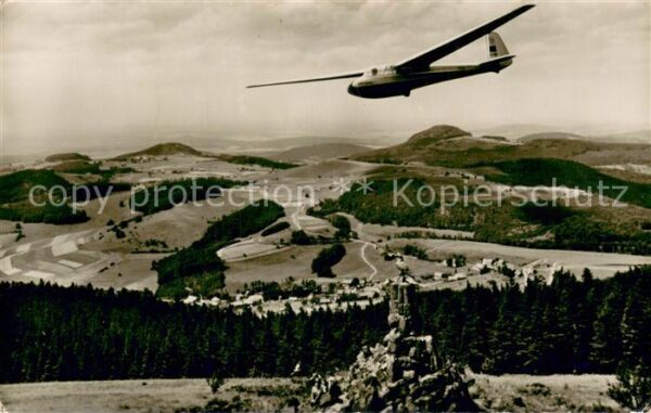 Segelflug Gliding Vol-Voile Vuolo-a-Vela Volo-a-Vela-- Wasserkuppe Rhoen
