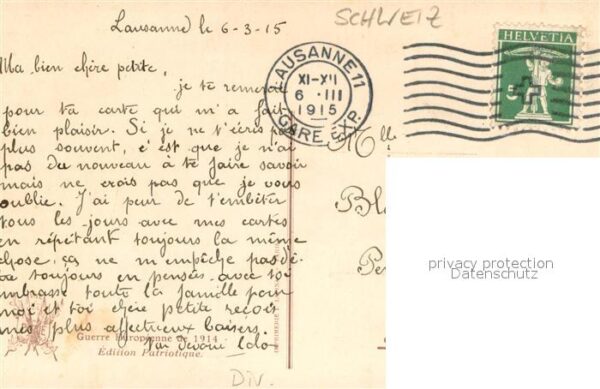 Militaria Schweiz M.D.NR.2076 Nos vaillants artilleurs a l´aeuvre – Bild 2