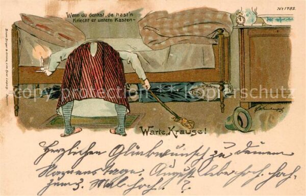 Verlag Buerger Leipzig Nr. Nr.1782 Warte Krause