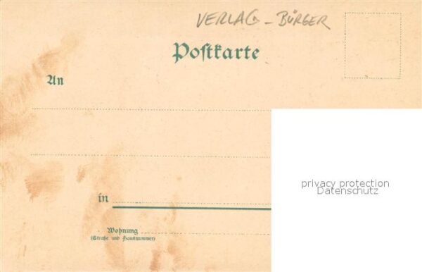 Verlag Buerger Leipzig Nr. Nr.1782 Warte Krause – Bild 2