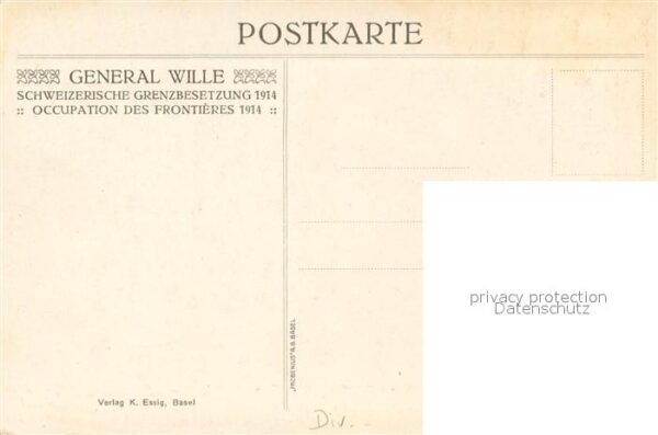Militaria Schweiz General Welle – Bild 2