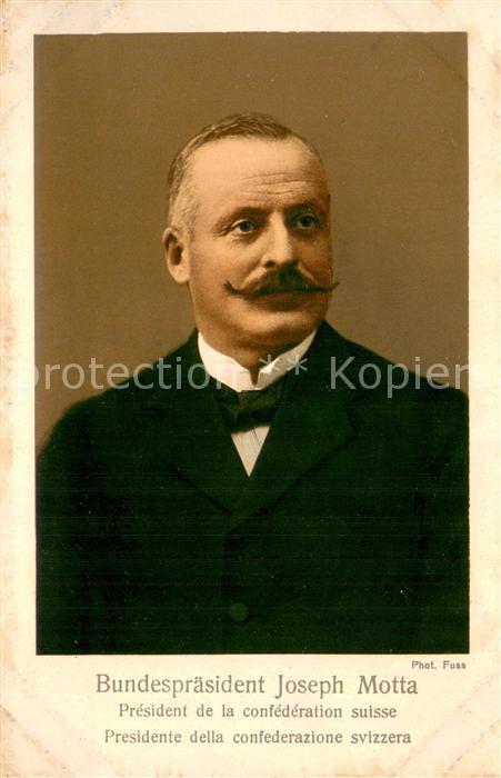 Persoenlichkeiten Bundespraesident Joseph Motta