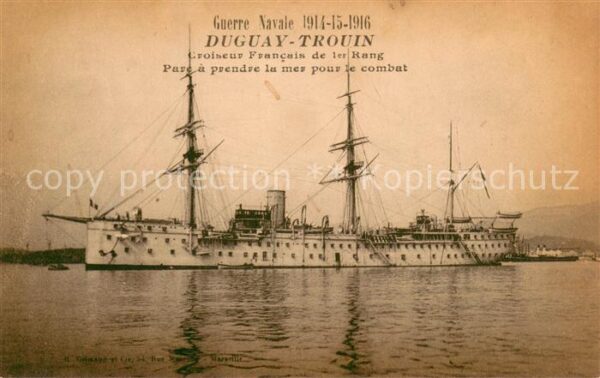 Dampfer Oceanliner DUGUAY TROUIN Guerre Navale