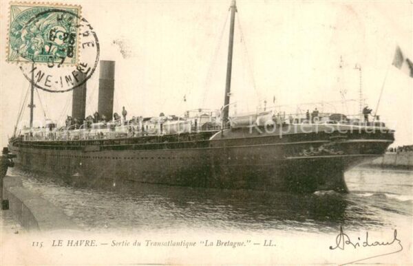 Verlag LL Nr. Nr.115 LE HAVRE  La Bretagne