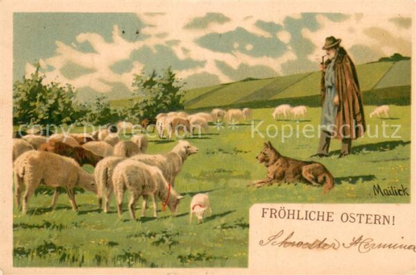 Landwirtschaft Froehliche Ostern