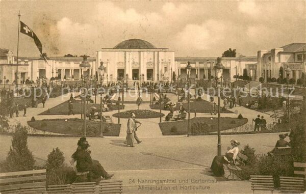 Landesausstellung Bern 1914 34 Narungsmittel und Gartenbau