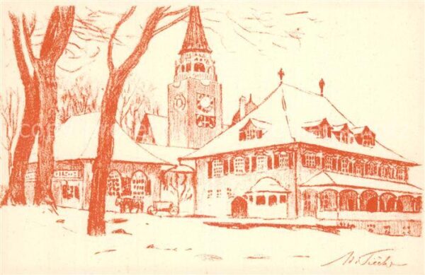 Landesausstellung Bern 1914 Kirche
