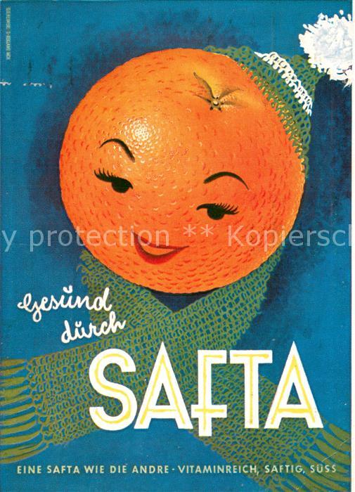 Orangen Oranges Werbung Safta