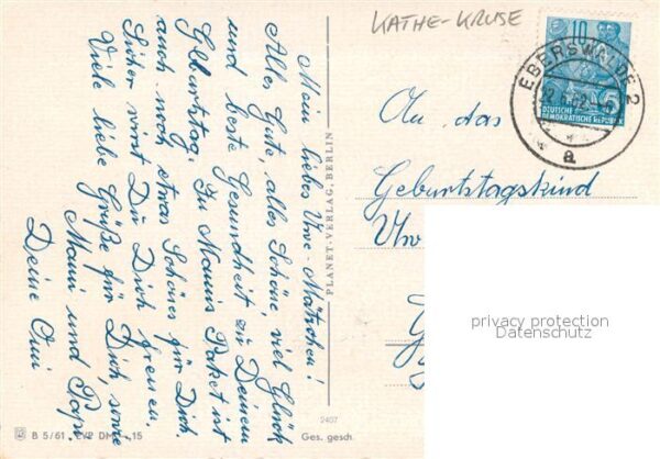 Kaethe-Kruse Puppen B5/61 Puppen spiel Blinde Kuh – Bild 2