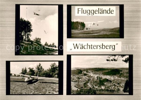 Segelflug Gliding Vol-Voile Vuolo-a-Vela Volo-a-Vela-- Fluggelaende Waechtersber