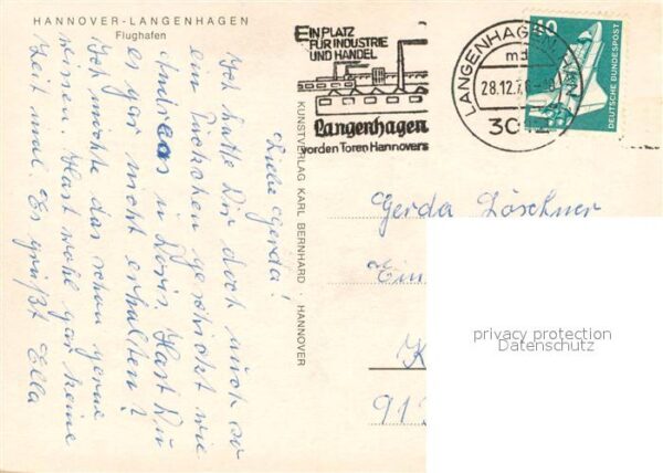 Flughafen Airport Aeroporto Hannover Langenhagen – Bild 2