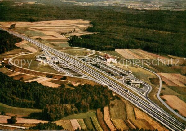 Autobahn Rasthaus Steigerwald
