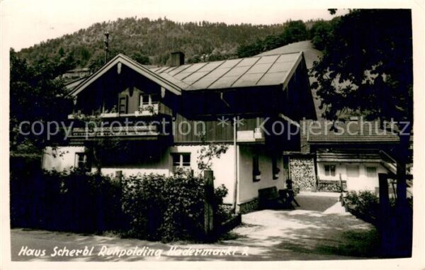 Ruhpolding Haus Scherbl Aussenansicht
