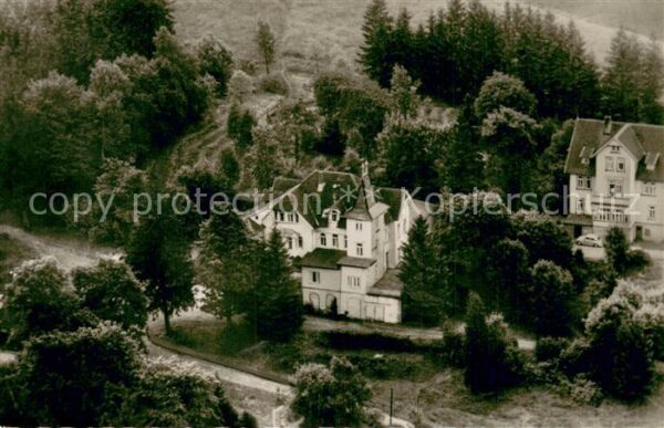 Altenau Harz Fliegeraufnahme Haus Sachsenross