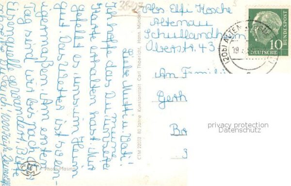 Altenau Harz Kurhaus Hannover m. Bl. z. Braunschw. Ferienheim – Bild 2