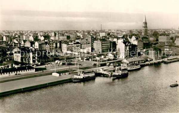 Kiel Fliegeraufnahme Hafen am Bahnhof