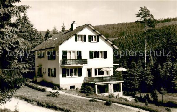 Hundsbach Forbach Haus Hermann Privatpension Aussenansicht