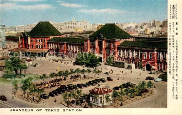 Tokyo Tokio JP Grandeur of Tokyo Station