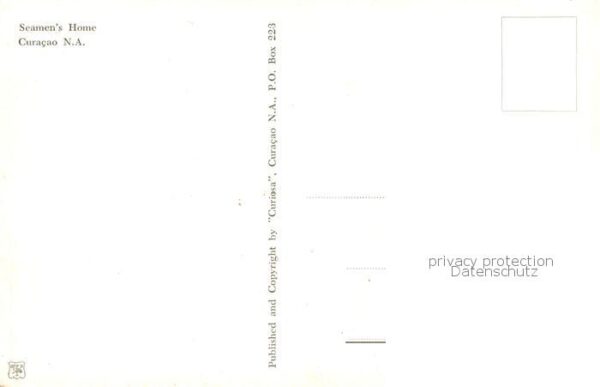 Curacao Niederlaendische Antillen Seamans Home – Bild 2