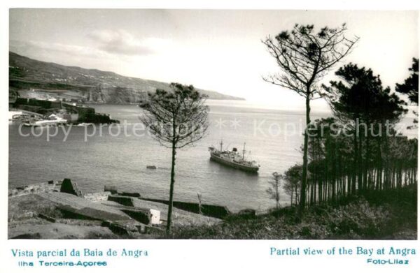 Baia de Angra Acores PT Vista parcial