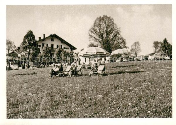 Schwaerzenbach Tegernsee Partie in der Sonne
