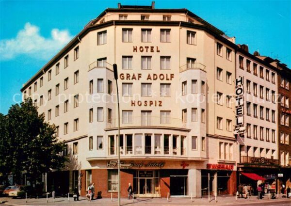 Duesseldorf Hotel Graf Adolf Hospiz Aussenansicht