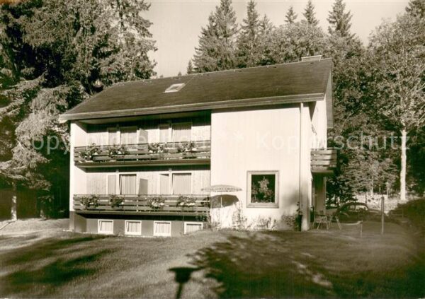 Hinterzarten Gaestehaus Waldeck Aussenansicht
