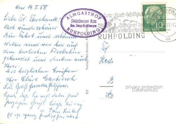 Ruhpolding Steinberg-Alm m. Rauschberg – Bild 2