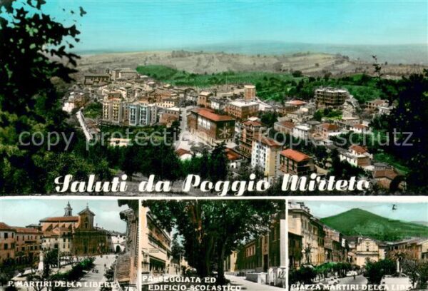 Poggio Mirteto IT Plazza Martiti della Libe - P.Martiri della Liberta
