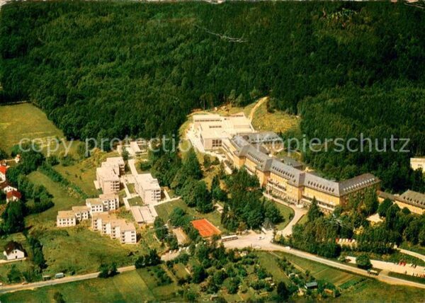 Bayreuth Fliegeraufnahme Versorgungskrankenhaus Hohe Warte