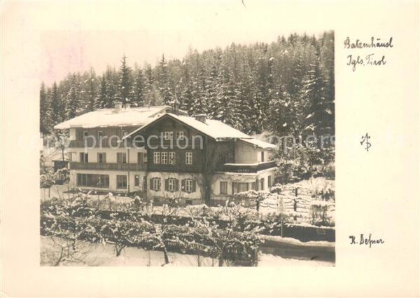 Igls Tirol Batzenhaeusl Winter Schnee