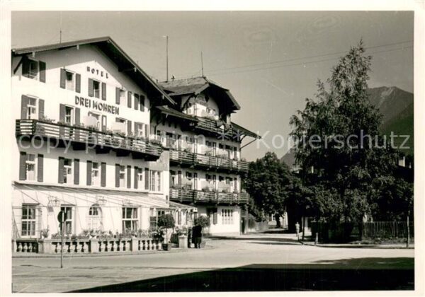 Garmisch-Partenkirchen Hotel Drei Mohren Aussenansicht