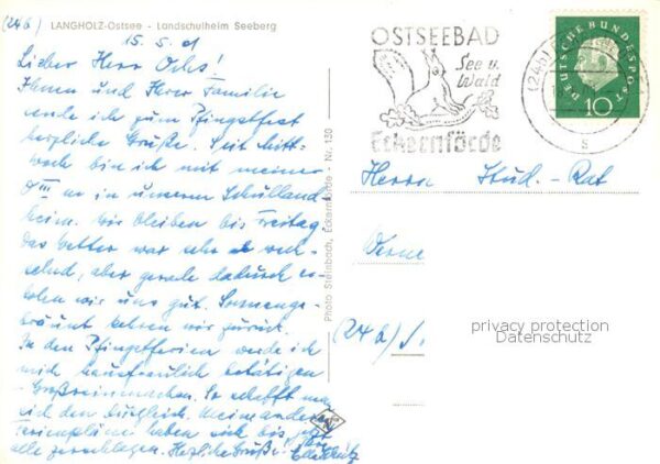 Langholz Landschulheim Seeberg Aussenansicht – Bild 2