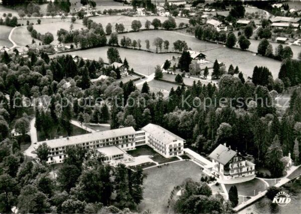 Bad Wiessee Fliegeraufnahme Haus Hubertus