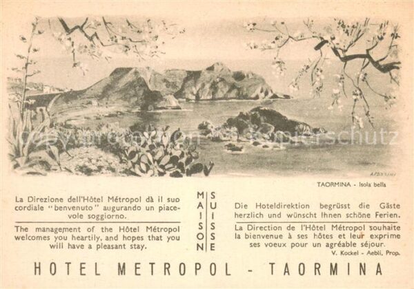 Taormina Sicilia Hotel Metropol Maison Suisse