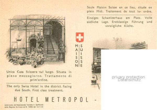 Taormina Sicilia Hotel Metropol Maison Suisse – Bild 2
