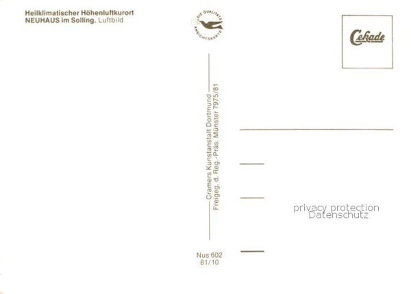 Neuhaus Solling Fliegeraufnahme – Bild 2