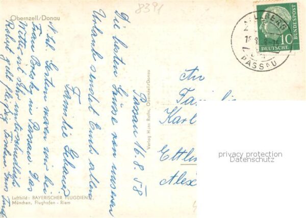 Obernzell Donau Fliegeraufnahme – Bild 2