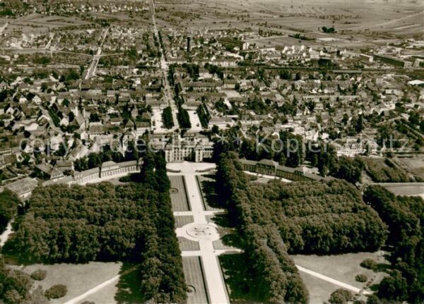 Schwetzingen Fliegeraufnahme