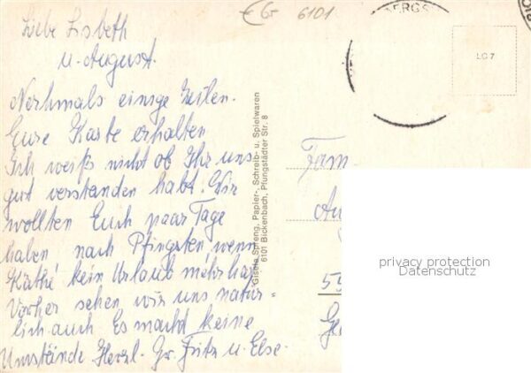 Bickenbach Bergstrasse See Kirche – Bild 2