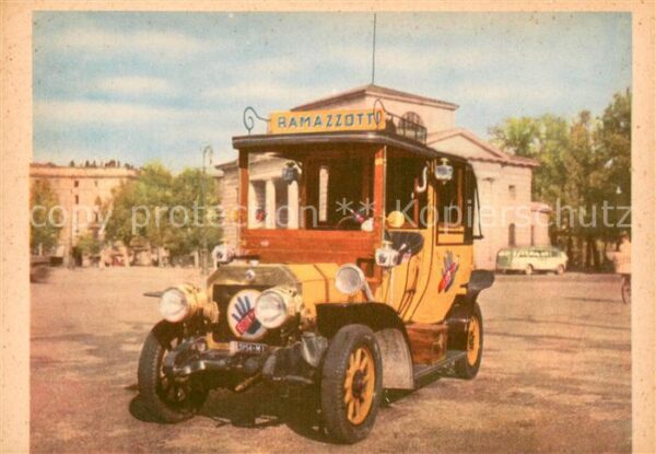 Milano Auto pubblicitaria Ramazzottivon 1905